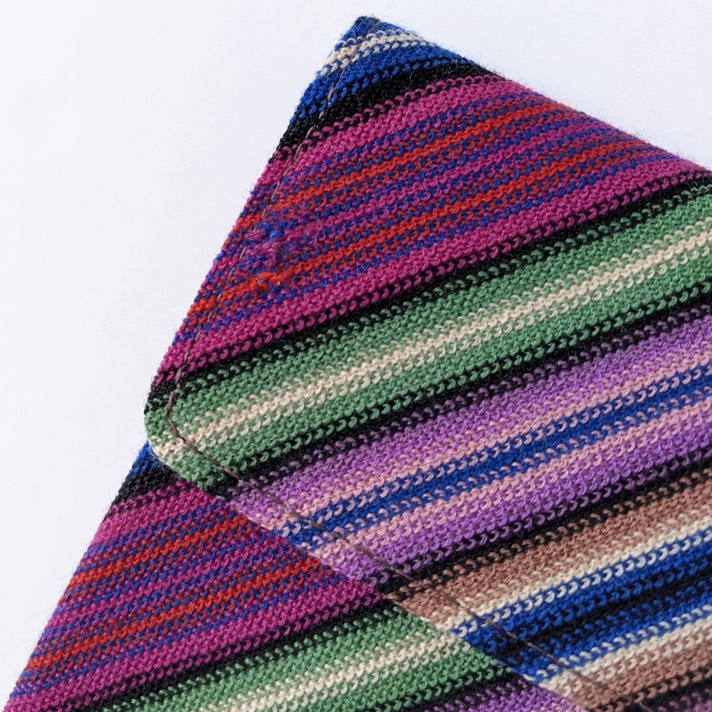 Estée Lauder x Missoni Signature Chevron Print Multicolor Clutch Bag - Picture 14 of 15